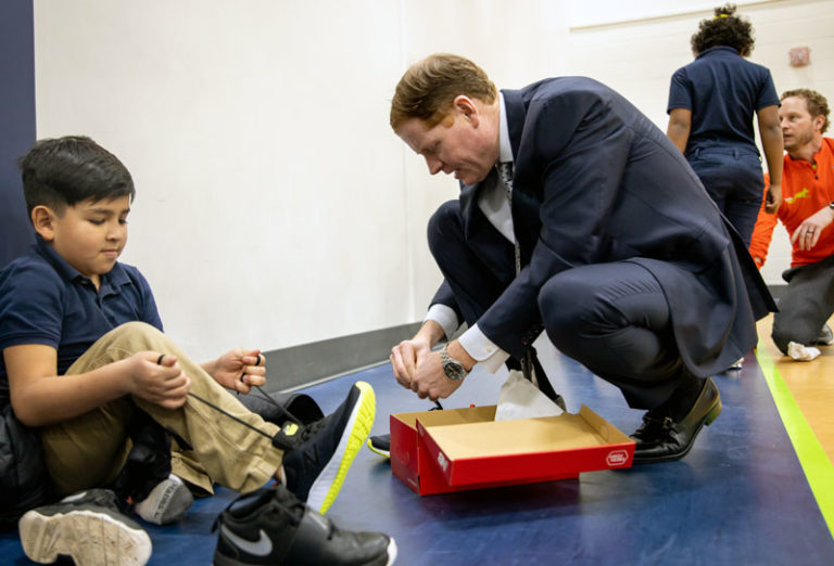 Kids Marathon Teams up with Cleats for Kids